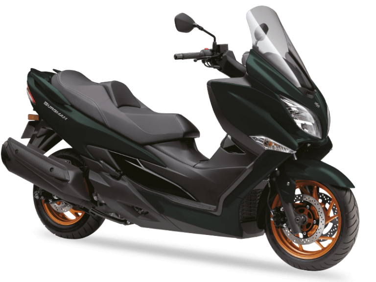 Suzuki Burgman400 M6 color green 1
