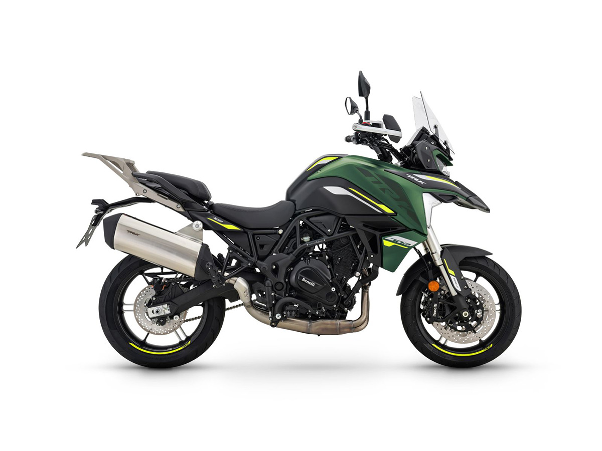 Benelli TRK 702 2026 1 Benelli TRK 702 Zöld